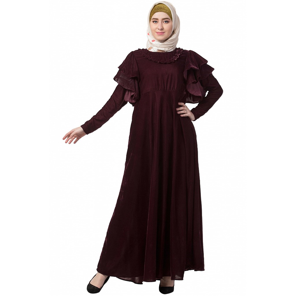 Bridal abaya deals uk